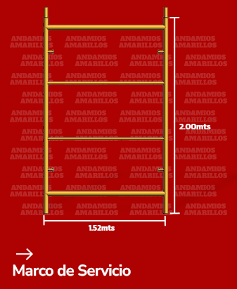 Marco Servicio 2.00 m